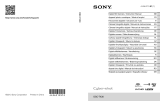 Sony Cyber Shot DSC-TX30 Manual de usuario