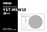 Yamaha YSTMSW10 Manual de usuario