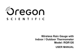 Oregon Scientific RGR126 Manual de usuario