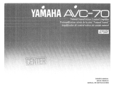 Yamaha AVC-70 El manual del propietario