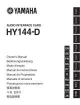 Yamaha HY144 El manual del propietario