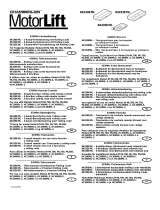 Chamberlain Motorlift 84330EML El manual del propietario