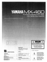 Yamaha MX-460 El manual del propietario