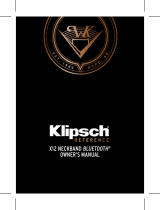 Klipsch X12 Neckband El manual del propietario
