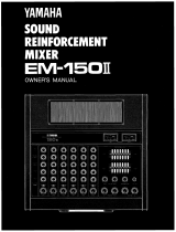 Yamaha EM-150II El manual del propietario