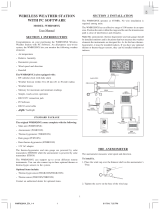 Oregon Scientific WMR928NX Manual de usuario