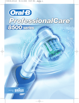 Braun Professional Care 8500 series Manual de usuario