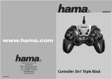 Hama 34310 Controller Triple Black El manual del propietario