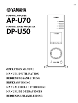 Yamaha AP-U70 El manual del propietario