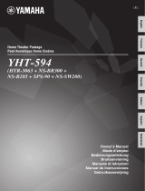 Yamaha YHT-594 El manual del propietario