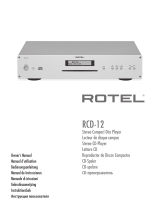 Rotel RCD-12 El manual del propietario