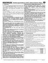 MULTIPLEX Li Batt Fx El manual del propietario