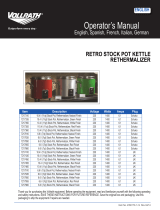 Vollrath Rethermalizer, Countertop, Retro Stock Pot Kettle Manual de usuario