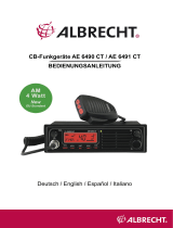 Albrecht AE 6491 VOX und WP-24 Freisprecheinrichtung El manual del propietario