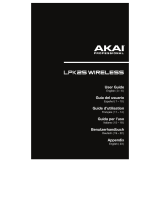 AKAI Pro­fes­sional Akai LPK 25 wireless Manual de usuario
