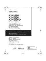 Pioneer X-HM16 Manual de usuario
