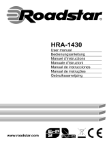 Roadstar HRA-1430 Manual de usuario