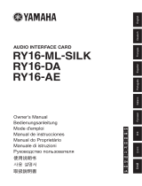Yamaha RY16 El manual del propietario