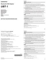 ONKYO UBT-1 El manual del propietario