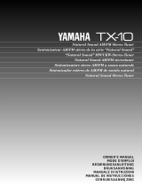 Yamaha TX-10 Manual de usuario