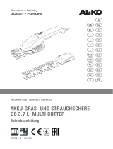 AL-KO Grass and Shrub Shear GS 3.7 Li Multicutter Manual de usuario