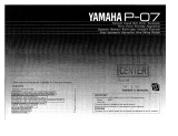 Yamaha P-07 El manual del propietario