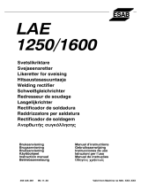 ESAB LAE 1250 Manual de usuario