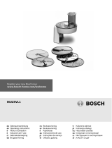 Bosch VeggieLove MUZ5VL1 Manual de usuario