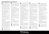 Focal RCX-130 Manual de usuario