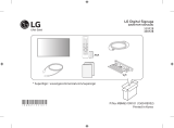 LG 55XF2B-B Guía de instalación