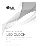 LG LEC-003 Manual de usuario