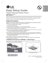 LG MP500-FJBAP Instrucciones de operación
