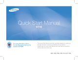 Samsung ST45 Guía de inicio rápido