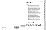 Sony DSC-TX1 Cyber-shot® Manual de usuario