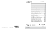 Sony Cyber-Shot DSC TX55 Manual de usuario