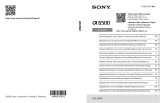 Sony ILCE-6500M Manual de usuario