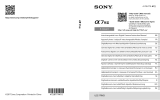 Sony ILCE-7RM3 Manual de usuario
