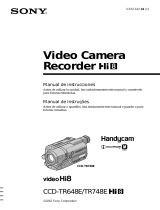 Sony Handycam CCD-TR748E Manual de usuario
