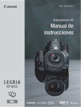 Canon LEGRIA HF M52 Manual de usuario