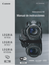 Canon LEGRIA HF R57 Manual de usuario