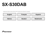 Pioneer SX-S30DAB Manual de usuario