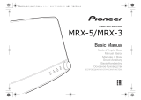 Pioneer MRX-3 Manual de usuario