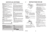 Ardo CFR110A-2 Guía del usuario
