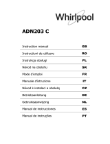 Whirlpool ADN203 C Guía del usuario