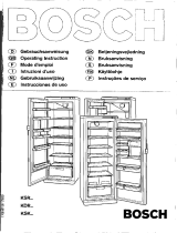 Bosch KDR3701GB/01 Manual de usuario