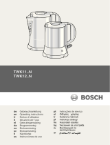 Bosch TWK11N Serie Manual de usuario