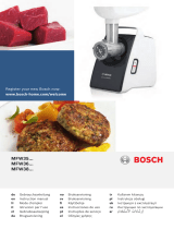Bosch COMPACTPOWER MFW3520W El manual del propietario