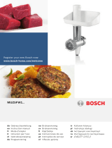 Bosch MUZ5BS1 Manual de usuario