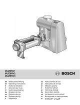 Bosch MUZ8NV3 Instrucciones de operación
