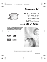 Panasonic VDRD100EG Manual de usuario